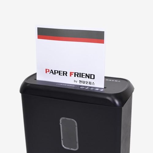 현대오피스 페이퍼프랜드,[NEW PK-611CX] 소형 문서세단기   + (전용오일)  6매 카드,스테플러심세단 가정용/사무실 종이파쇄기 문서세절기