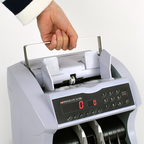 국산 지폐계수기 V-720D+ 고객용표시기 증정